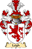 Irish Family Coat of Arms (v.23) for Leigh
