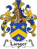 German Wappen Coat of Arms for Langer