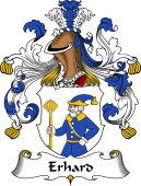 German Wappen Coat of Arms for Erhard