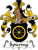 German Wappen Coat of Arms for Spiering