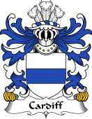 Welsh Coat of Arms for Cardiff (Sir Walter, Glamorgan)