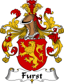 German Wappen Coat of Arms for Furst