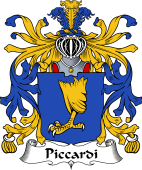 Italian Coat of Arms for Piccardi