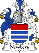 English Coat of Arms for the family Newbery