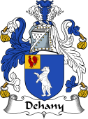 Irish Coat of Arms for Dehany or Doheny