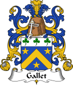 Coat of Arms from France for Gallet