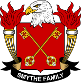 Coat of arms used by the Smythe family in the United States of America