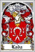 Polish Coat of Arms Bookplate for Lada