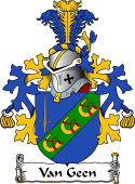 Dutch Coat of Arms for Van Geen