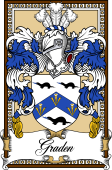 Scottish Coat of Arms Bookplate for Graden