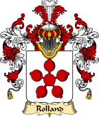 French Family Coat of Arms (v.25) Rolland