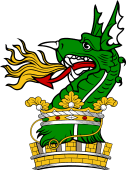 Family crest from Ireland for Curley