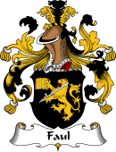 German Wappen Coat of Arms for Faul