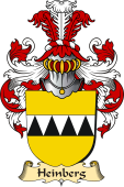 v.23 Coat of Family Arms from Germany for Heinberg