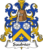 Coat of Arms from France for Saulnier