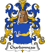 Coat of Arms from France for Charbonneau