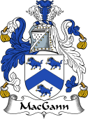 Irish Coat of Arms for MacGann or Magan