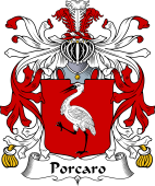 Italian Coat of Arms for Porcaro