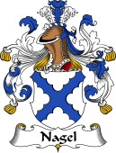 German Wappen Coat of Arms for Nagel