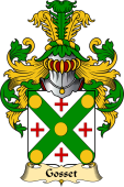 French Family Coat of Arms (v.23) for Gosset