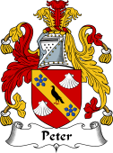 English Coat of Arms for Peter or Petre