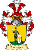 v.23 Coat of Family Arms from Germany for Zwinger