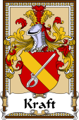German Coat of Arms Wappen Bookplate  for Kraft