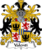 Italian Coat of Arms for Valenti