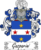 Araldica Italiana Coat of arms used by the Italian family Gasparini