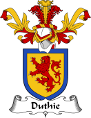 Coat of Arms from Scotland for Duthie