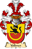 v.23 Coat of Family Arms from Germany for Vollmer