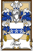 Scottish Coat of Arms Bookplate for Heriot