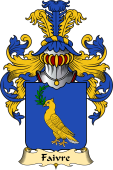 French Family Coat of Arms (v.23) for Faivre