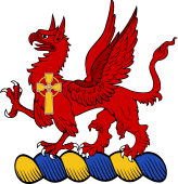 Family crest from Ireland for Devlin (Donegal)