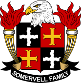 Coat of arms used by the Somervell family in the United States of America