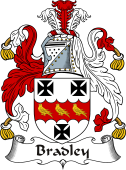 Irish Coat of Arms for Bradley