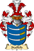 v.23 Coat of Family Arms from Germany for Staffeld