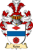 v.23 Coat of Family Arms from Germany for Keiss