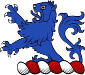 Family crest from Ireland for Tyrrell (Westmeath)