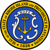 US State Seal for Rhode Island-1636