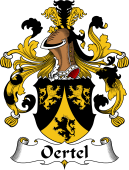 German Wappen Coat of Arms for Oertel