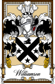 Scottish Coat of Arms Bookplate for Williamson