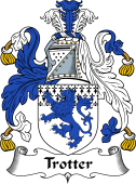 English Coat of Arms for the family Trotter