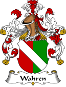 German Wappen Coat of Arms for Wahren