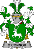 Irish Coat of Arms for Connor or O'Connor (Corcomroe)