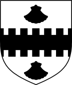 Irish Family Shield for Newcombe or Newcomen