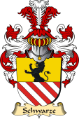 v.23 Coat of Family Arms from Germany for Schwarze