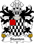 Welsh Coat of Arms for Stanton (or STAUNTON, Pembrokeshire)