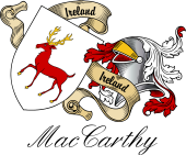 Sept (Clan) Coat of Arms from Ireland for MacCarthy