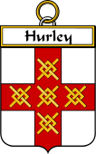 Irish Badge for Hurley or O'Hurley